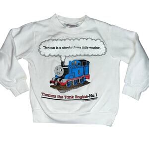 Vintage Thomas the Tank Engine No . 1 graphic 1992 sweatshirt kids size 5/6
